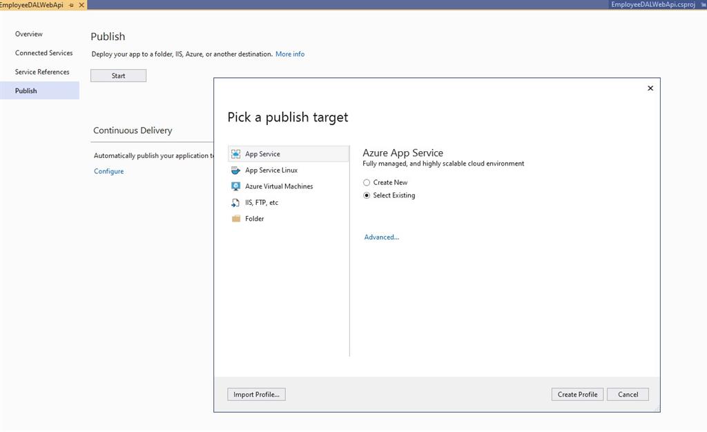 Building The .NET Cloud Application